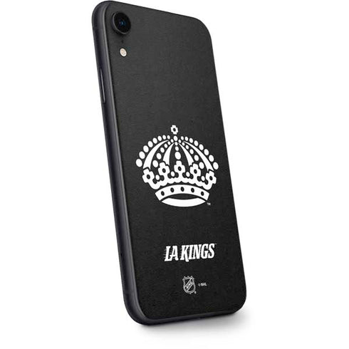 NHL Los Angeles Kings Black Background iPhone XR Skin