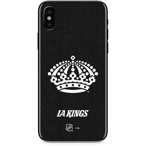 NHL Los Angeles Kings Black Background iPhone XS Max Skin