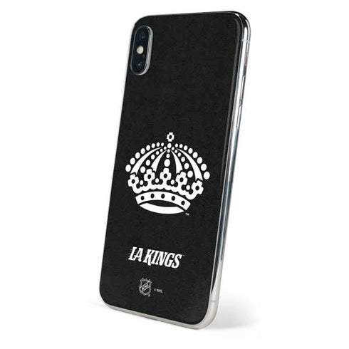 NHL Los Angeles Kings Black Background iPhone XS Max Skin