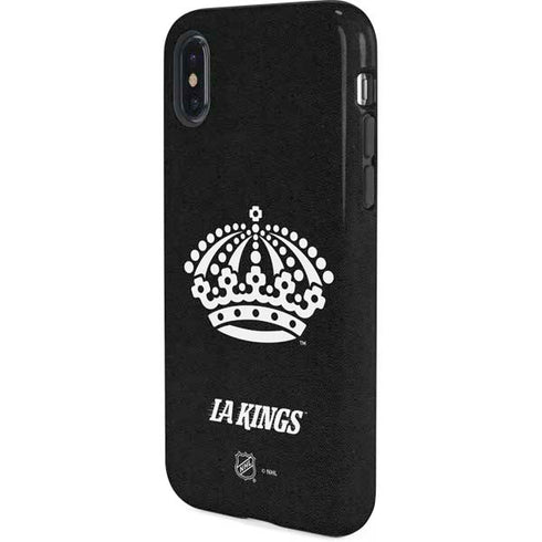 NHL Los Angeles Kings Black Background iPhone XS Pro Case