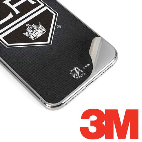 NHL Los Angeles Kings Black Background iPhone XS Skin