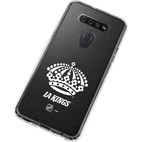 NHL Los Angeles Kings Black Background LG K51/Q51 Clear Case