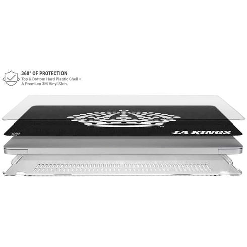 NHL Los Angeles Kings Black Background MacBook Air 15in (2023-2025) Case plus Skin