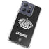 NHL Los Angeles Kings Black Background Moto G 5G (2025) Clear Case
