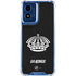 NHL Los Angeles Kings Black Background Moto G Play 4G (2024) Clear Case
