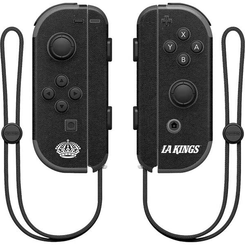 NHL Los Angeles Kings Black Background Nintendo Skins