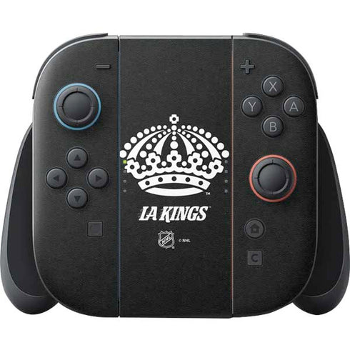 NHL Los Angeles Kings Black Background Nintendo Skins