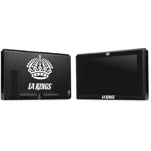 NHL Los Angeles Kings Black Background Nintendo Switch Bundle Skin