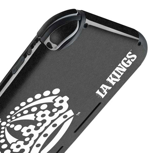 NHL Los Angeles Kings Black Background Nintendo Switch Lite Skin