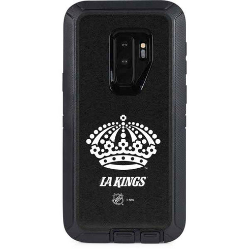 NHL Los Angeles Kings Black Background Otterbox Defender Galaxy Skin