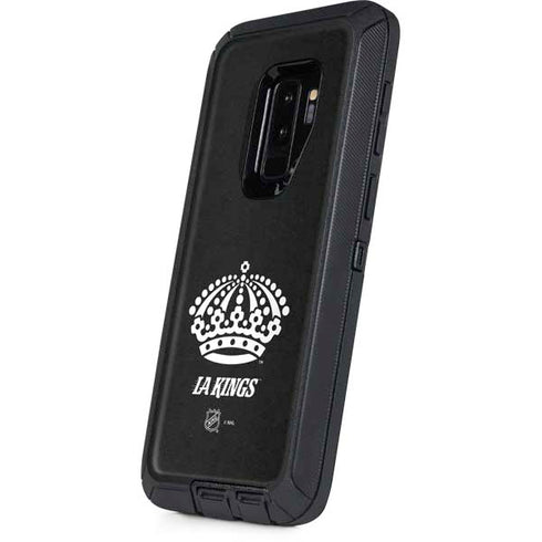 NHL Los Angeles Kings Black Background Otterbox Defender Galaxy Skin