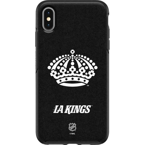 NHL Los Angeles Kings Black Background Otterbox Symmetry iPhone Skin