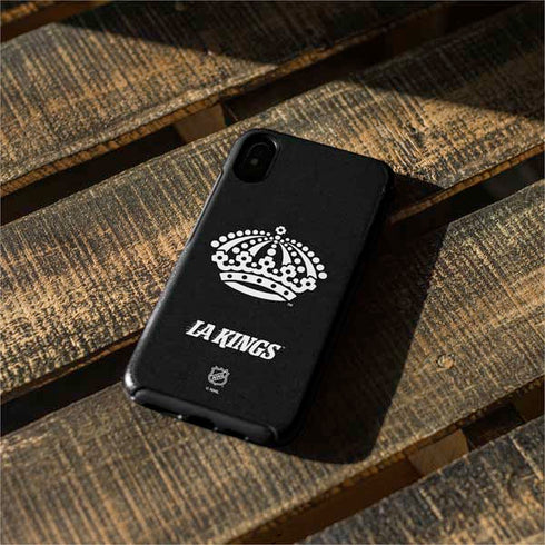 NHL Los Angeles Kings Black Background Otterbox Symmetry iPhone Skin