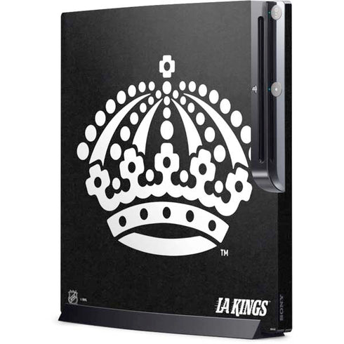 NHL Los Angeles Kings Black Background Playstation 3 & PS3 Slim Skin