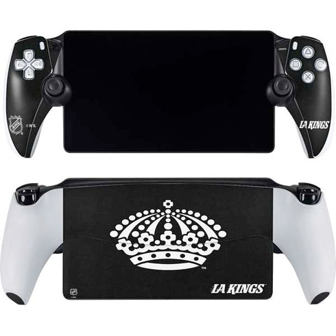 NHL Los Angeles Kings Black Background PlayStation Portal Remote Player Skin