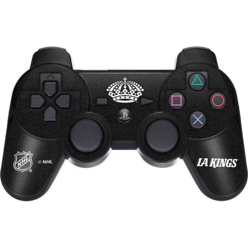 NHL Los Angeles Kings Black Background PS3 Dual Shock wireless controller Skin