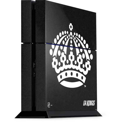 NHL Los Angeles Kings Black Background PS4 Console Skin