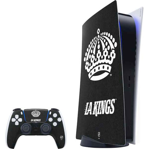NHL Los Angeles Kings Black Background PS5 Bundle Skin