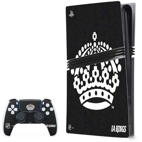NHL Los Angeles Kings Black Background PlayStation PS5 Skins