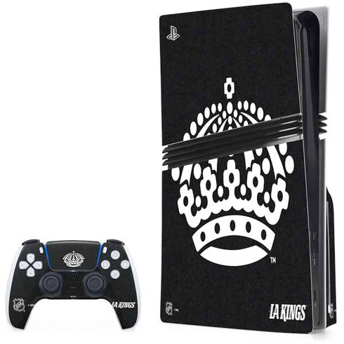 NHL Los Angeles Kings Black Background PlayStation PS5 Skins