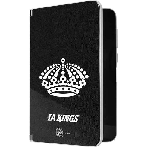 NHL Los Angeles Kings Black Background Surface Duo Skin
