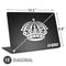 NHL Los Angeles Kings Black Background Universal Laptop 15in (12.2 x 8.8in) Skin