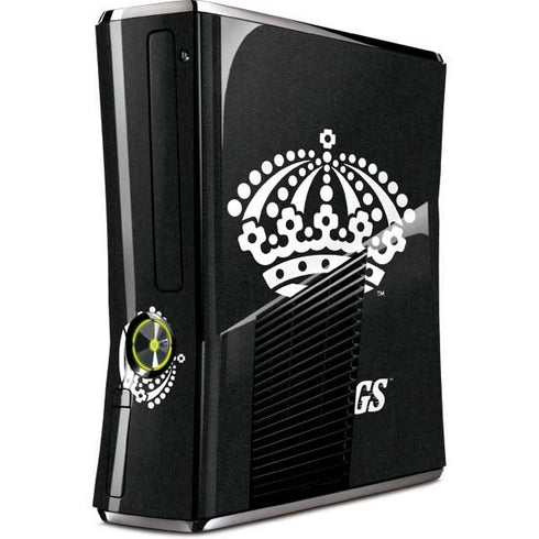 NHL Los Angeles Kings Black Background Xbox 360 Slim (2010) Skin