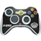 NHL Los Angeles Kings Black Background Xbox 360 Wireless Controller Skin