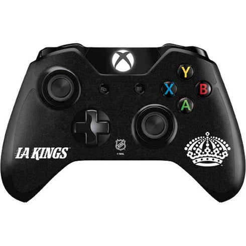 NHL Los Angeles Kings Black Background Xbox One Controller Skin