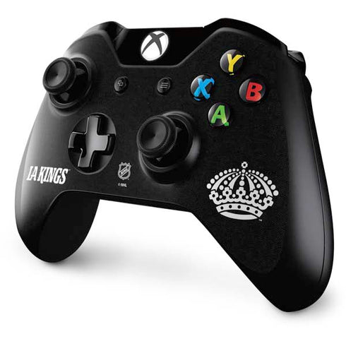 NHL Los Angeles Kings Black Background Xbox One Controller Skin