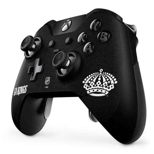 NHL Los Angeles Kings Black Background Xbox One Elite Controller Skin
