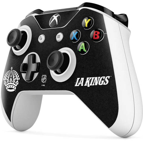 NHL Los Angeles Kings Black Background Xbox One S Controller Skin