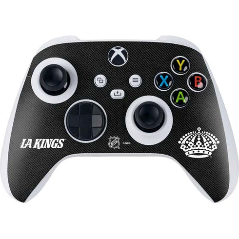 NHL Los Angeles Kings Black Background Xbox Series S Skins