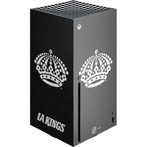 NHL Los Angeles Kings Black Background Xbox Series X Console Skin