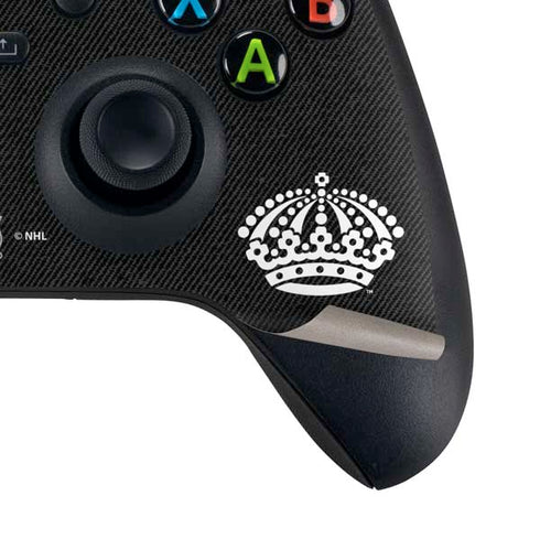 NHL Los Angeles Kings Black Background Xbox Series X Controller Skin