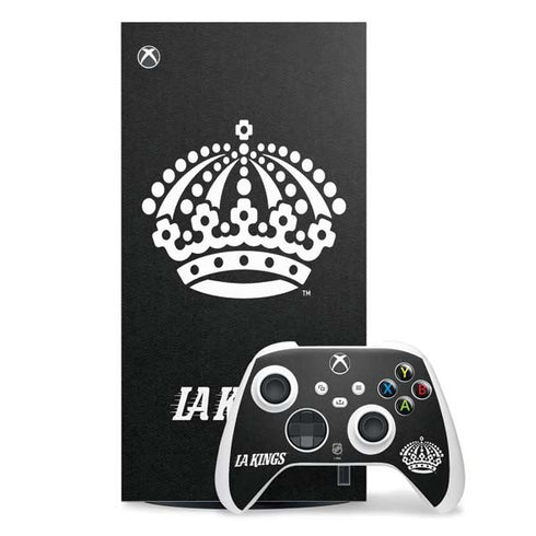 NHL Los Angeles Kings Black Background Xbox Series X Skins