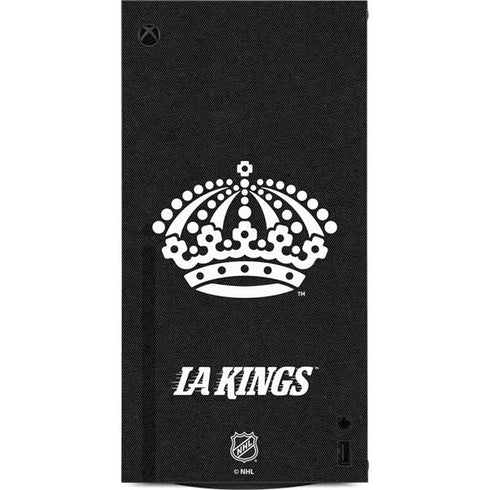 NHL Los Angeles Kings Black Background XBox Series X Digital Edition Console Skin