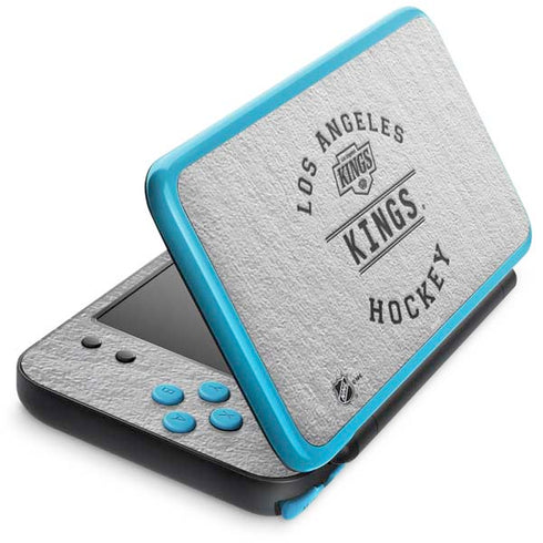 NHL Los Angeles Kings Black Text Nintendo 2DS XL (2017) Skin