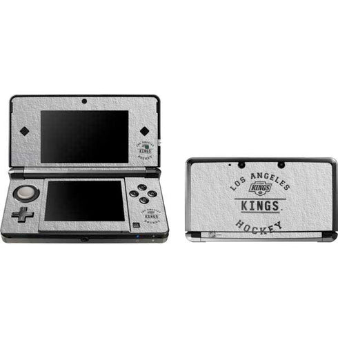 NHL Los Angeles Kings Black Text Nintendo Skins