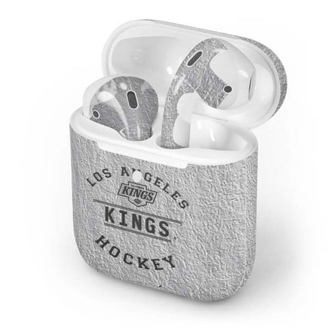 NHL Los Angeles Kings Black Text Apple AirPods 2 Skin