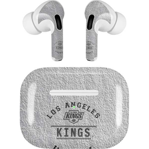 NHL Los Angeles Kings Black Text AirPods Skins