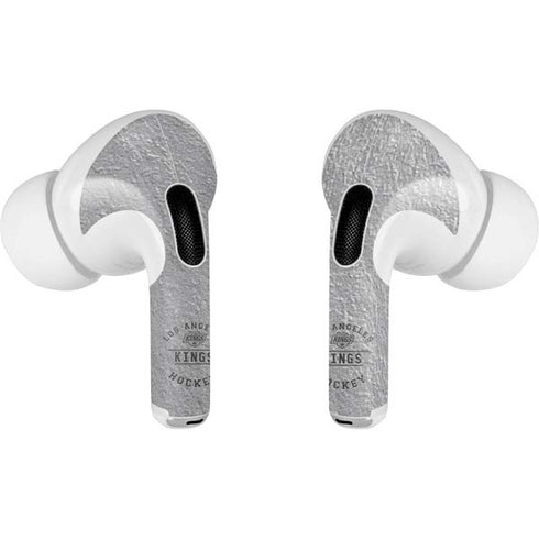 NHL Los Angeles Kings Black Text AirPods Skins