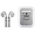 NHL Los Angeles Kings Black Text Apple AirPods Skin