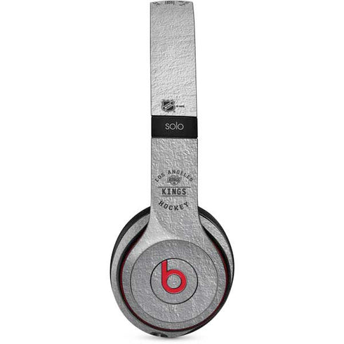 NHL Los Angeles Kings Black Text Beats Solo 2 Wireless Skin