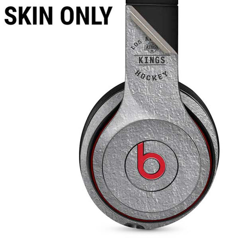NHL Los Angeles Kings Black Text Beats Solo 3 Wireless Skin