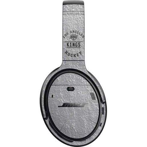 NHL Los Angeles Kings Black Text Bose QuietComfort 35 Headphones Skin