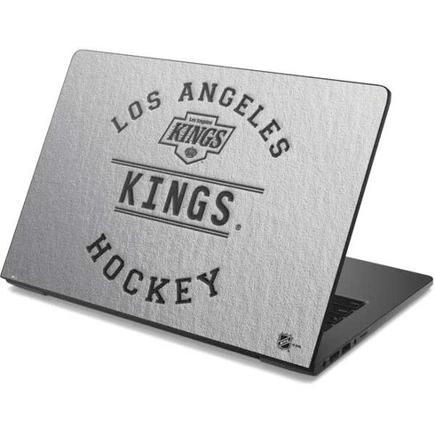 NHL Los Angeles Kings Black Text Dell Chromebook Skin