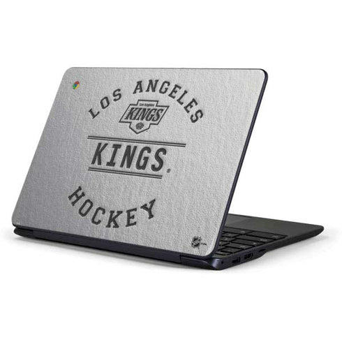 NHL Los Angeles Kings Black Text Samsung Chromebook Skin