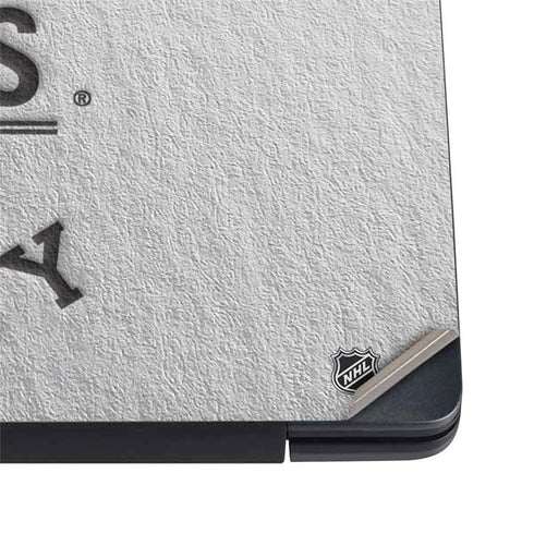 NHL Los Angeles Kings Black Text Dell Vostro Skin