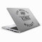NHL Los Angeles Kings Black Text HP Elitebook Skin